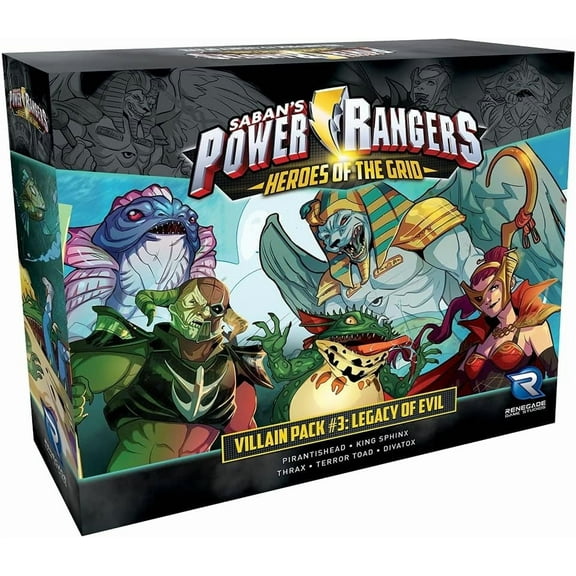Power Rangers: Heroes of the Grid Villain Pack #3 Legacy of Evil (Other)