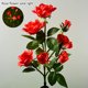 thumbnail image 4 of Muyoka 2 uds IP65 impermeable Solar Rosa flor luz ahorro de energía LED simulación flor luz para jardín Patio camino decoración Muyoka Hogar, 4 of 7