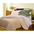 thumbnail image 2 of Luxor Treasures P300FQDC SLIV 300 Full & Queen Duvet Cover Set, Percale Solid Patterned - Ivory, 2 of 3