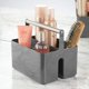 thumbnail image 2 of Organizador de almacenamiento para ducha mDesign Aura, gris oscuro, 2 of 9