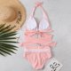 thumbnail image 5 of Mujeres verano moda vendaje sólido tanque Sexy dos piezas Bikini traje de baño Fridja  nalpqowj50720, 5 of 6