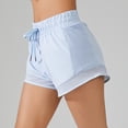thumbnail image 4 of MKLEKYY Pantalones Cortos Casuales de Yoga de Verano para Mujer con Bolsillos, Ajuste Holgado, Antirozaduras y Diseño de Dos Piezas para Correr y Hacer Ejercicio., 4 of 4