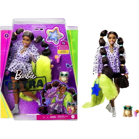 Barbie Extra Doll - Pigtails with Bobble Hair Ties