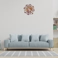 thumbnail image 5 of C Orange Sun Metal Wall Art Pendant Outdoor Indoor Wall Sun Decoration Garden Farmhouse Crafts Decoration, 5 of 8