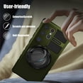 thumbnail image 4 of S25 Ultra Magnetic Case with 360° Rotatable Stand, Heavy Duty Shockproof Protection, Wireless Charging Compatible, Anti-Scratch, Easy to Clean, 4 of 8