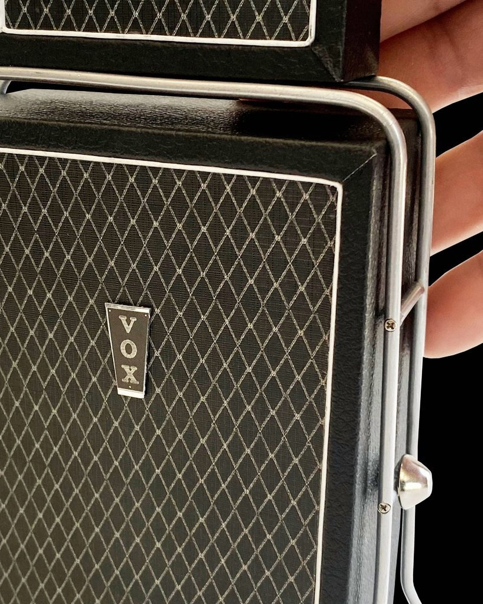 Super Deluxe Guitar Amp Head & Cabinet 1:4 Scale Miniature Replica
