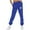 Blue, variant on Jacenvly New Women's New Arrivals Women Casual Trousers Plus Velvet Running Fitness Sports Pants Quick Drying Elastic Waisted Flowy Pants for Women Sky Blue