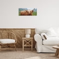 thumbnail image 3 of Stupell Industries Impressionist Highland Cattle Animals & Insects Painting Gallery Wrapped Canvas Art Print Wall Art, 24 x 10, 3 of 8