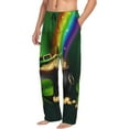 thumbnail image 2 of Daiia St. Patrick's Day4 Men's Sleep Pant with Pockets and Drawstring,Pajama Pants-X-Large, 2 of 9