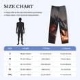 thumbnail image 5 of Haiem Fiery Black Dragon Attack Men's Pajama Pants Ultra Lightweight Pjs Bottoms Sleepwear Bottom Pants With Pocket Drawstring-XX-Large, 5 of 7