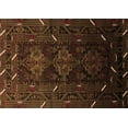 thumbnail image 1 of Ahgly Company Indoor Rectangle Oriental Brown Industrial Area Rugs, 5' x 7', 1 of 4