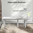 thumbnail image 6 of S-HOME Versatile Black Beauty Bed Featuring Removable Cushions, Armrests, and Storage for Tattoo, Facial and Massage Services，White, 6 of 12