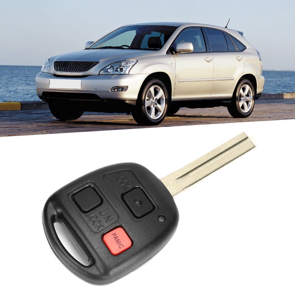 Replacement Car Key, Key Fob Battery Replacement, 3 Buttons Car Key Fob  Replacement Remote Key Fob For Men Key Car 