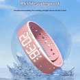 thumbnail image 4 of RENDZJ Vibrating Alarm Wristband Waterproof Alarm Clock Watch Gifts (Morandi Pink), 4 of 8