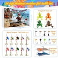 thumbnail image 2 of Fishing Advent Calendar 2024 for Men and Teens Countdown Set for Freshwater Saltwater Anglers Ideal for Father Boyfriend Grandpa, 2 of 5