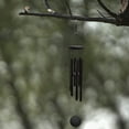 thumbnail image 4 of Wind Chimes Outdoor Tone, Wind Chime Outdoor Sympathy Wind-Chime With 6 , Elegant Chime For Garden Patio Black Windchimes, Xinsrenus Under $5! Wind Chimes Outdoor Tone, Wind, 4 of 7