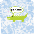thumbnail image 4 of Inktastic 3rd Birthday Alligator I'm Three Boys or Girls Toddler T-Shirt, 4 of 5