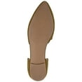 thumbnail image 6 of Journee Women's Jezlin Almond Toe D'Orsay Flats, Wide Width Available, 6 of 10
