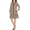 thumbnail image 2 of White Mark Women's Leopard Print Shift Dress, 2 of 6
