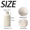 thumbnail image 5 of White Ceramic Flower Vase, Minimalist Modern Home Decor, Small Pampas Grass Vases for Table, 5 of 5