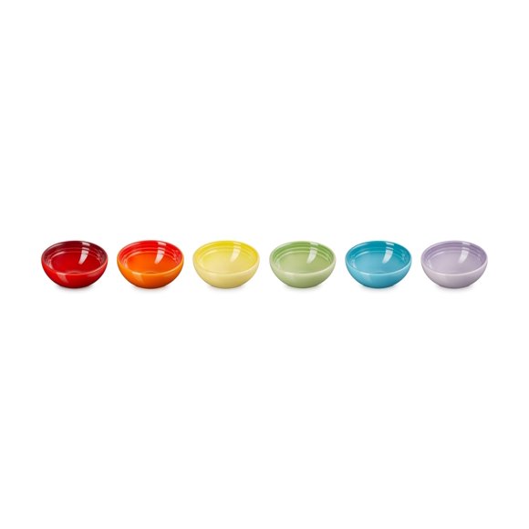 Set de regalo Prep Bowls Le Creuset de gres para pellizcos, 60 ml, 6 unidades