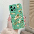 thumbnail image 3 of Retro Spring Bloom Flowers Phone Case For iPhone 11 7 8 Plus SE 2020 14Plus 12 13 Pro Max X XR XS Soft Silicone Back Cover Funda, 3 of 5
