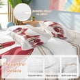 thumbnail image 6 of Red Heeled Shoes Full Size Comforter Set, Roses Lipstick Sexy Modern Style Bedding for All Seasons, 4 Pcs Bed Set, 1Quiltcover (86"x86") ,1Sheet(80"x116"), 2Pillowcases (30"x20"), 6 of 12