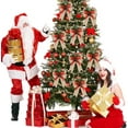 thumbnail image 5 of Dalrosia Christmas Bows Buffalo Plaid Bow Checkered Ribbon Bow with Pine Cone Christmas Tree Decoration Bows for Christmas Parties Christmas Trees Indoor Crafts, 5 of 6