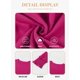 thumbnail image 5 of Blusa Eytino talla grande con cuello cuadrado y manga larga, 2 rosas, 5 of 6