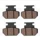 thumbnail image 2 of Pastillas de freno ATV, 2 pares de pastillas de freno delanteras traseras para pastillas de freno delanteras meticulosamente diseñadas, 2 of 9