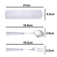 thumbnail image 2 of 2-Piece Kids Utensils Set with Case, Children Fork And Spoon Set, 2 of 5