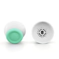 thumbnail image 7 of eXtremeRate Mint Green & White Dual-Color Replacement 3D Joystick Thumbsticks for PS5 Controller, Analog Thumb Sticks with Screwdriver for PS4 Slim Pro Controller, 7 of 7