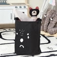 thumbnail image 4 of Foldable Fabric Storage Basket Heavy-Duty Canvas Waterproof, Large Capacity, Reinforced Handles Foldable, Sturdy, Odorless Laundry Hamper, Toy Organizer, General Storage, 4 of 6