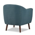 thumbnail image 5 of OakvillePark Vesper Fabric Upholstered Accent Chair, Blue, 5 of 7