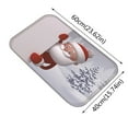 thumbnail image 3 of LSLJS Rug Christmas Washable Rug Non-slip Living Room Underlay Carpet Indoor 50x80cm!, 3 of 3