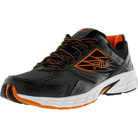 Fila Men's Royalty 2 Dark Shadow Vibrant Orange Black Ankle High Running Shoe 11M Fila Men's Royalty 2 Dark Shadow Vibrant Orange Black Ankle High Running Shoe 11M
