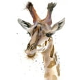 thumbnail image 2 of Shefranov, Olga 20x24 White Modern Wood Framed Museum Art Print Titled - Giraffe, 2 of 4