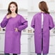 thumbnail image 5 of Delantal de cocina unisex de manga larga: impermeable, bolsillos grandes, correa ajustable, delantal para cocinar/hornear/barbacoa, 5 of 8