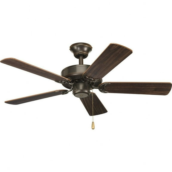P2500-20-Progress Lighting-AirPro - Wide - Ceiling Fan in Transitional style - 42 Inches wide by 12.38 Inches high-Antique Bronze Finish