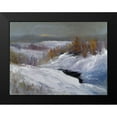 thumbnail image 2 of Finch, Sheila 18x15 Black Modern Framed Museum Art Print Titled - Fresh Snow, 2 of 5