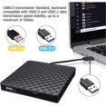 thumbnail image 5 of External CD DVD Drive for Laptop, USB 3.0 Portable CD/DVD-RW Burner, Reader, 5 of 5