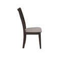 thumbnail image 5 of Pemberley Row Upholstered Gray Side Chair Rectangular Tapered Legs W19 x D24 x H40 Unassembled, 5 of 11