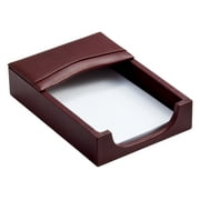 Mocha Leather 4 x 6 Memo Holder