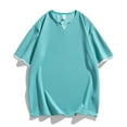 thumbnail image 1 of pstuiky camisetas para hombre, Camisa informal de manga corta con solapa y botones sólidos para hombre camisas casuales para hombre xl, 1 of 6