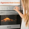 thumbnail image 6 of Empava 24 inch 10 Cooking Functions with Rotisserie Electric LED Display Touch Control Built-in Convection Single Wall Oven, 6 of 18