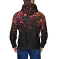 thumbnail image 5 of Zip Up Hoodies for Men - Colorful Sparkling Long Sleeve Comfrt Men'S Fashion Hoodies & Sweatshirts, Jackets for Men Hoodies Pullover Clothing Clothes with Pouch, 5 of 5
