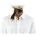 thumbnail image 3 of Unique Bargains 1 Pc Scarf Headband Print Neck Scarf for Women Black, 3 of 5