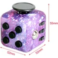 thumbnail image 3 of Cubo Fidget Cube, juguete antiansiedad para niños y adultos, cubo para aliviar el estrés, cubo de descompresión antiansiedad y antiestrés, adecuado para niños, adolescentes y adultos (morado), 3 of 5