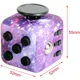 thumbnail image 3 of Cubo Fidget Cube, juguete antiansiedad para niños y adultos, cubo para aliviar el estrés, cubo de descompresión antiansiedad y antiestrés, adecuado para niños, adolescentes y adultos (morado), 3 of 5