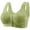 01#Green, variant on Front Closure Bras,Comfortable Bra for Seniors, Uniquely Designed Daisy Bra for Women Green 38